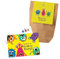 12x Monster Einladungskarten + Partytüten - Set/Monster Party Einladungskarten Monster Kindergeburtstag Partytüten Kindergeburtstag Monster Partytüten Kindergeburtstag Einladungen Monster Karten