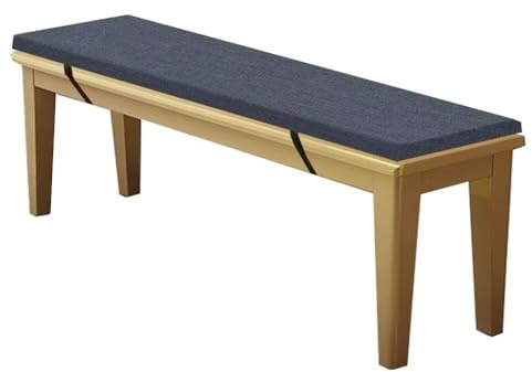 WEALSFUN Cuscino Per Panca,Cuscini Giardino Esterno per Panche Cuscino Panca Panchina da Giardino con Fodera sfoderabile Cuscino da terrazza esterne Sedili Pranzo Per Cucina,80x40x5CM Antracite