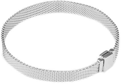 PANDOCCI 2018 Herbst 925 Silber Reflexionen Frauen Armbänder DIY passt für Original Pandora Armbänder Charme Modeschmuck (18CM)