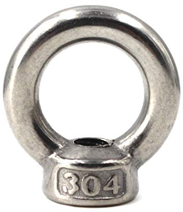 M18 Dado di sollevamento del dado dell'anello del dado dell'occhio dell'acciaio inossidabile 304 (Confezione da 1)