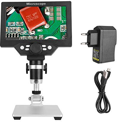 12MP LCD Digital Mikroskop 7 Inches 1200X Elektroniskt Digitalt Mikroskop med Bruksanvisning
