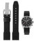 HEYOZURY Uhrenarmband für IWC Uhr Nylon Canvas Armband 20mm 21mm 22mm Ersatzband aus Echtem Ersatz Armband Faltschnalle Strap Original for Für IWC Pilot Portugal Serie für Männer