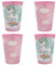 Palleon Einhorn Becher für Kinder - 4er Set Trinkbecher aus BPA-freiem Kunststoff - 260 ml Fassungsvermögen