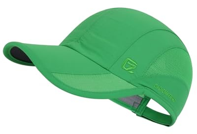 GADIEMKENSD Ostructured Quick Dry Sports Cap Outdoor Sun Protective Unisex