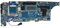 Replacement Laptop Motherboard HDB30 /40/50 LA-L581P for Dell Latitude 7430 System Board i7-1265U Processor 16G RAM 02PPVM 2PPVM