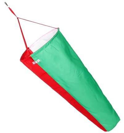 VANZACK Manga De Viento Indicador De Dirección del Viento para Exteriores 0,9 m Resistente Al Agua Decoración para Jardín y Patio Tejido De Secado Rápido y Fácil Instalación