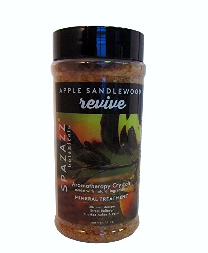 Spazazz Aromatherapy Spa and Bath Crystals Escape (Apple Sandalwood 17oz)