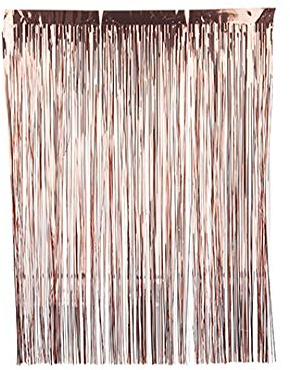 Decorazione natalizia per capelli d'angelo lametta oro rosa albero di Natale metallizzato