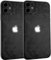 TF Skins iPhone 11 Skin (2X Stück) Schutzfolie für die Rückseite und Seiten in edler Optik inkl. Kameraschutz Schutz vor Kratzern (Shadow Black)