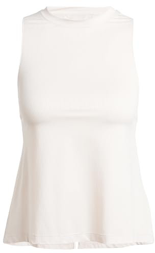 adidas Damen Studio Tank Top Tanktop, Putty Mauve/Grey Two, XL