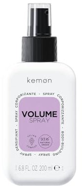 Kemon - Volume Spray Corporizzante Per Capelli Sottili, A Base Di Proteine Di Soia E Grano, Favorisce La Districabilità, Per Capelli Leggeri e Corposi, 200 ml