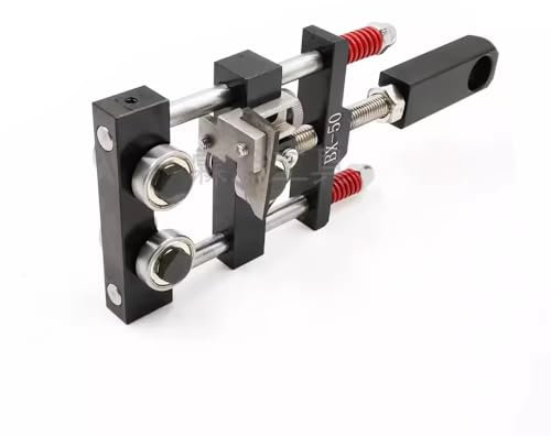 Toplionace Spellacavi per Cavi di Media/Alta Tensione φ50mm, Utensile Spelafili Industriale con Impugnatura Girevole e Profondità della Lama Regolabile, BX-50