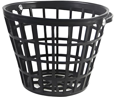 Javoryxh Accesorios De Golf para Hombres Contenedor Práctica Nailon Cesta Contenedor Almacenamiento Pelotas Grandes Cubos Rango Transporte Giratoria