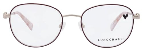 LONGCHAMP Damen LO2127 Sonnenbrille, BURGUNDY, 52