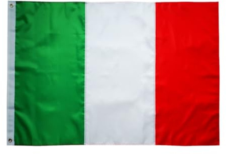 Bandiera italiana（60x90）cm -Bandiera Italia resistente alle intemperie Oxford 210D versione Premium Adatto per uso interno ed esterno Italian Flag (60 * 90)