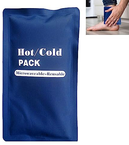 Cuscinetti refrigeranti in gel,Ghiaccio Gel Riutilizzabile,Borsa del Ghiaccio per Impacchi Caldi e Freddi,Impacco Multiuso Riutilizzabile,Impacco Ghiaccio Multiuso,Impacchi Caldi e Freddi Gel,1PC