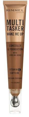 Rimmel London Multitasker Wake Me Up Concealer und Grundierung Warm Coconut 20 ml
