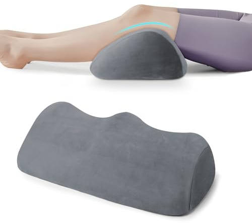 SeiriHelper Ergonomie Knierolle Lagerungsrolle für Knie und Beine 50 * 30 * 14.5 cm (Dunkelgrau)