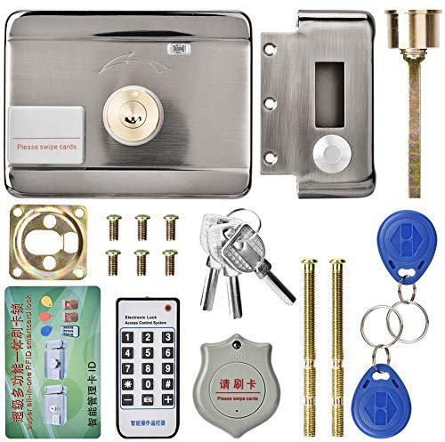 Venta loca Cerradura electrónica de Puerta, ID de de Control Remoto Inteligente Cerradura de Puerta de Doble Cabezal