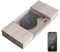 TT-Play Platine Vinyle Bluetooth 3 Vitesses - Enceintes 2x10 W intégrées, 24 W Max, Sortie RCA, 33/45/78 T, Design Moderne en Bois Clair