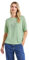 Street One Damen A322706 T-Shirt mit Folien-Wording, Soft Jade Green, 42