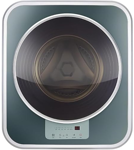 Lavadora de pared, secadora pequeña, lavadora-secadora compacta de pared de 3 kg, minilavadora con aire caliente para el hogar y el dormitorio.