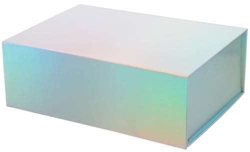 Ciieeo Karton-geschenkbox Mit Magnetverschluss Rechteckige Aufbewahrungsbox Für Kleinigkeiten Als Geschenkbox Mit Deckel Für Verschiedene Anlässe