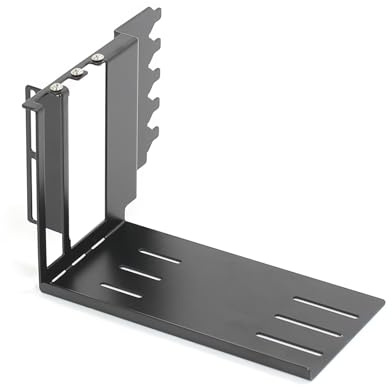 YROHGKPN SXJ B Soporte vertical GPU Soporte Vertical con Tornillos Versión Ampliada Carcasa Convertidor de Ángulo de Metal Interno para Tarjetas Gráficas Gran Angular