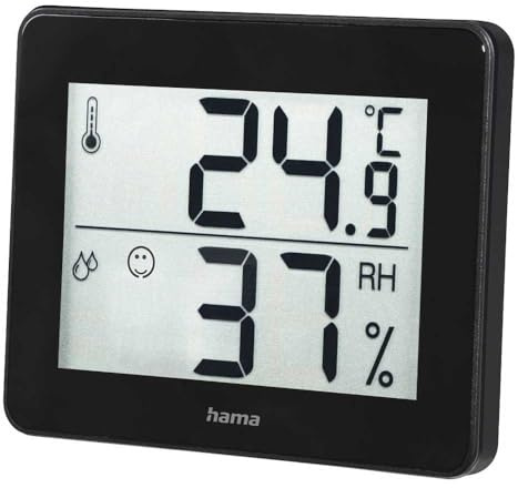 Hama | TH-130 Thermo/Hygrometer | Black