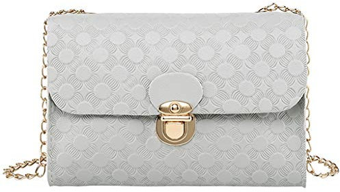 O Bag Taschen Damen Fell Lady Lookup kleine Schultern Portemonnaie Bezugstasche Rucksack Sporthose Mit Taschen Herren (Grey, One Size)