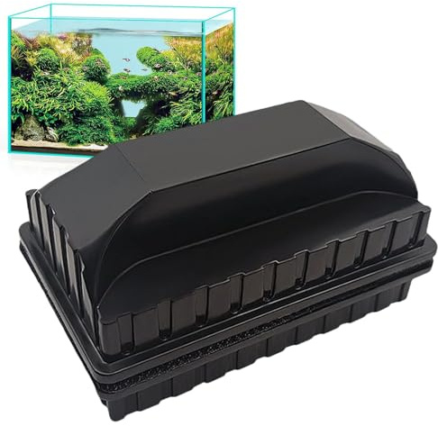 Smileshiney Aimant de Nettoyage pour Aquarium | Nettoyant magnétique pour vitres d'aquarium | Grattoir à algues en Verre pour Aquarium | 3 Tailles d'aquarium grattoir à algues Brosse de Nettoyage