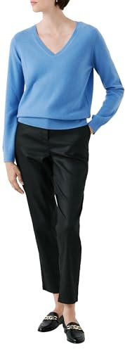 Caroll 242K-MARIANNE2 Cachemire Pull-Over, Cyan, L Femme