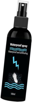 perfeclan Zapatos Spray impermeable Spray contra lluvia y manchas 100 ml Botas Calzado Recubrimiento hidrofóbico Spray protector de gamuza fácil de usar para