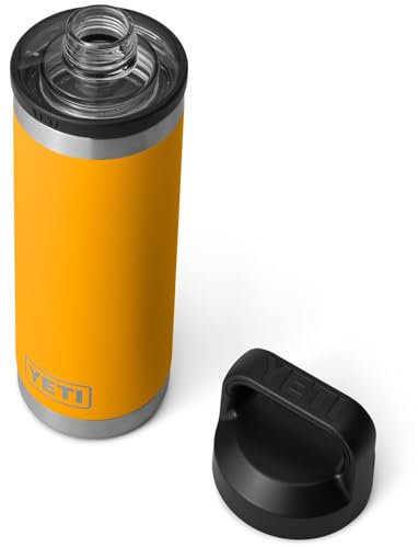 YETI Rambler Bottle Chug, Vacuum Insulated Stainless Steel Bottle with Leakproof Chug Cap, Beekeeper, 18 oz (532 ml)