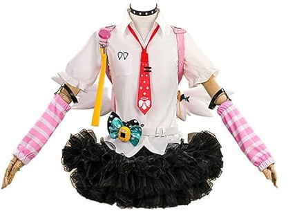 YXZCOS Traje de Lujo (Zenless Zone Zero: Chinatsu Remiel) Ropa de Cosplay Conjunto de Disfraz de Juego de Rol Traje de Cómics Uniforme de Halloween Ropa de Carnaval -XXL