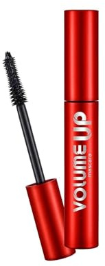 Flormar Volume Up Mascara Intensiv Schwarz – Aufbau-Mascara mit Lifting-Effekt, schichtbar ohne Verklumpen, Silikonbürste trennt & verdichtet, langanhaltend, 12 ml