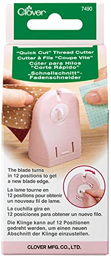 clover Quick Cut Thread Cutter, Pink, 1 Piece
