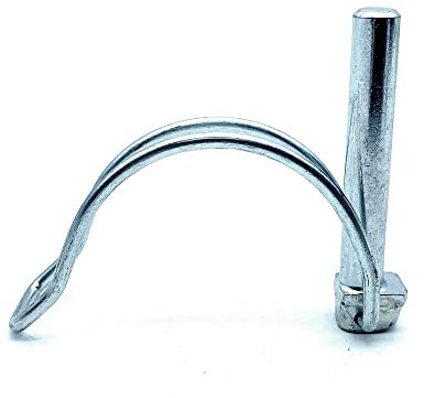 DOJA Barcelona | Pasador Eje | 6x40mm | Pack 10 | Pasadores de Seguridad Elastico | Pasadores Motoazada Metalico | Pasador Bloqueo de Remolque, Tractor Agricola, Persianas, Ventana, Puerta Corredera