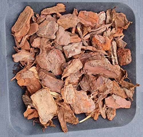 AlmaStore Corteccia di Pino per Orchidee Pine Bark | Pezzatura: Fine (10-25 mm), Grossa (25-40 mm) | 3 Litri, 5 Litri, 10 Litri | per la Pacciamatura e la Decorazione (Grossa 25-40 mm, 5 Litri)
