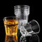 LYLIDIA Vasos Plastico Duro Reutilizables 40 Piezas Vasos de Plástico Transparente 220ml Vasos de Fiesta Para bodas, picnics y fiestas