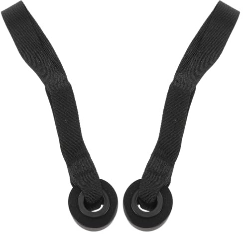 Cabilock Anclaje Puerta Correas de Entrenamiento para Puerta Banda Elástica de Anclaje de PVC para Equipo de Resistencia para Gimnasio en Casa Paquete de 2 Unidades
