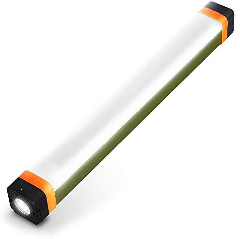 Camping Light, LETOUR Rechargeable Magnetic Light 4 Modes Tent Light USB Rechargeable Camping Lantern, 1200mAh 2000Lumens Power Bank Emergency Light for Outdoor Camping, Power Outage