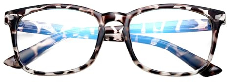 Hycredi Kids Blue Light Blocking Glasses for Boys & Girls – Reduce Eye Strain from Screens, UV Protection, Lightweight & Comfortable for Computer, Gaming, TV & Phone - Leopard