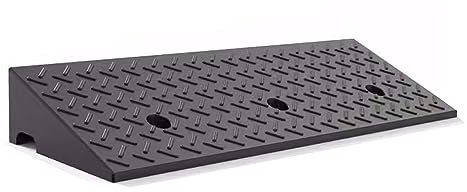 Auffahrkeile Für Wohnmobil,Gummirampe. Für Laderampe, LKW, Roller, Fahrrad, Motorrad, Rollstuhlmobilität (Size : 39.4X13.8X4.3in(100X35X11cm))