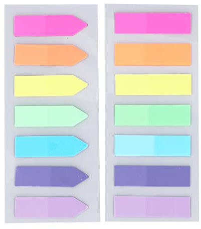 Buntes Pfeilflaggen-Aufkleber-Set – 10 Sätze Selbstklebender Registerreiter Für Lesezeichen