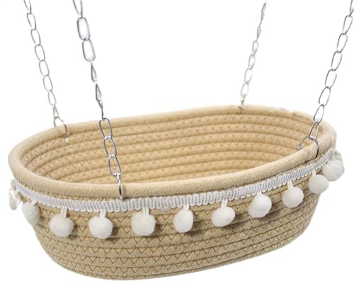 Hamaca Para Cobayas, Hamaca Para Chinchilla, Hamaca Para Mascotas, Cesta Para Escondites De Hurones, Hamaca Colgante Pequeña Y Cálida Para Hurones, Ardillas, Planeadores Del Azúcar, Accesorios Para Ja