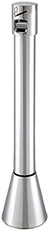 cenicero para exteriores, Cenicero De Pie Al Aire Libre, Papelera Reciclaje Cigarrillos Acero Inoxidable, Columna Ceniza Vertical for Patio, Aeropuerto, Centro Comercial, Estación, Etc. Área for Fumar