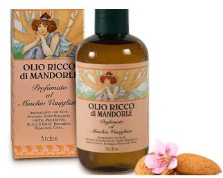 Ardes, Olio Ricco di Mandorle Profumato al Muschio Vanigliato 250 ml