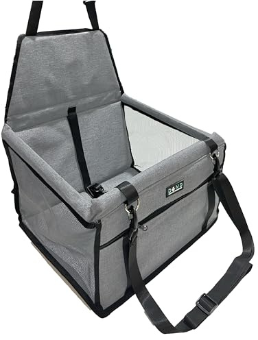 Asiento de Coches para Mascotas (Gris Claro)