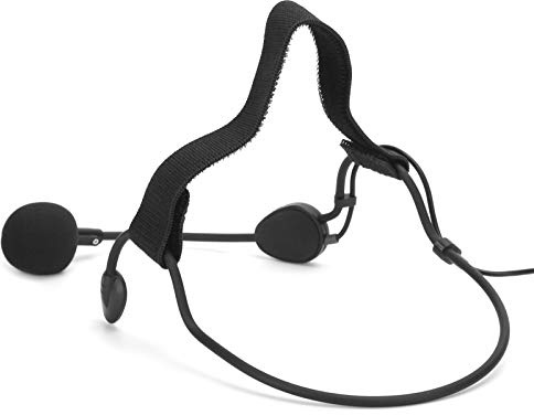 RASTKY Microfono Dinamico con Gancio Auricolare per Chitarra con Funzione Antirumore, Microfono Direzionale per Strumenti Musicali WH20TQG, Jack da 6,35 Mm per Canto, Realizzato in Materiale ABS